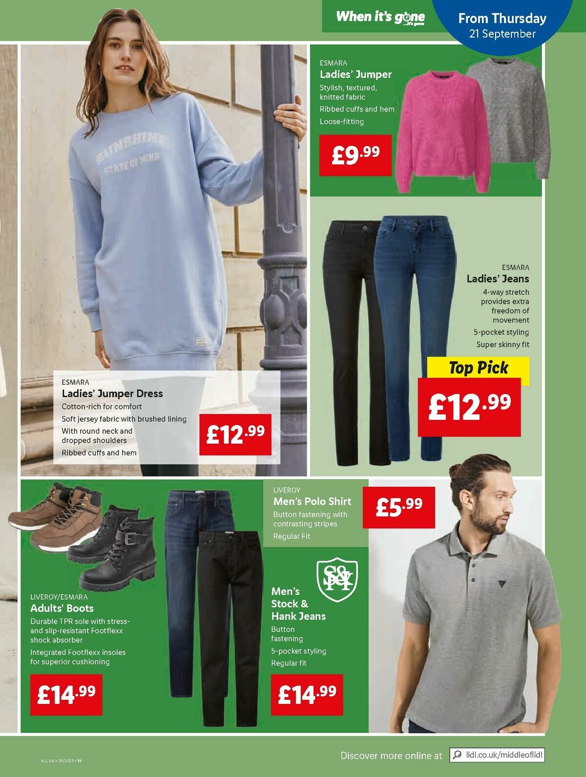 LIDL Offers from 21 September