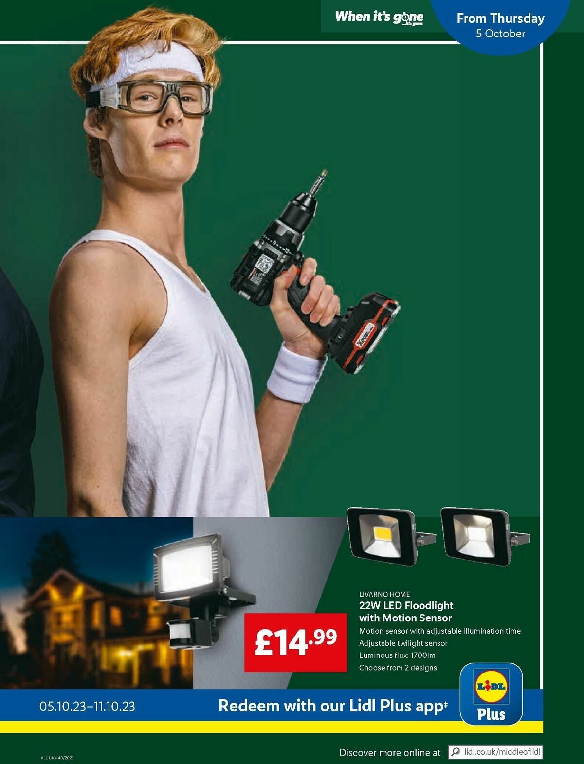 LIDL Offers from 5 October