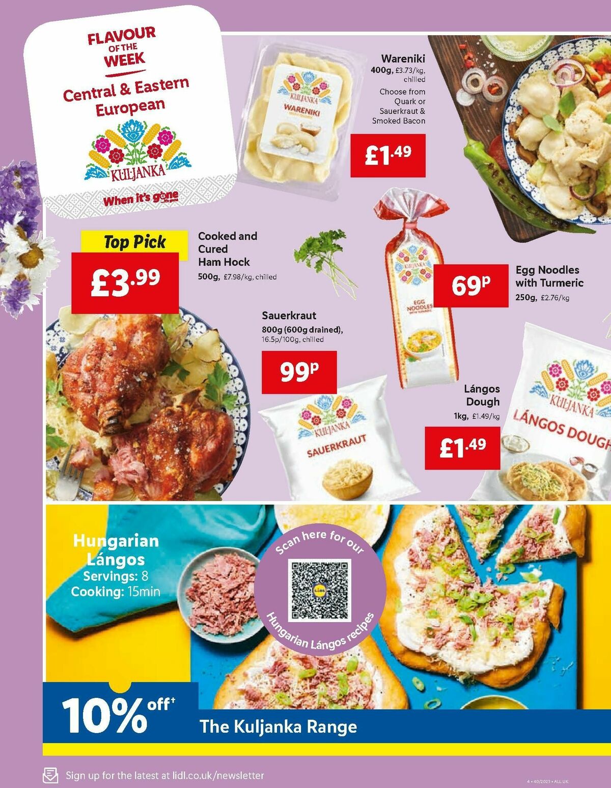 LIDL Offers from 5 October