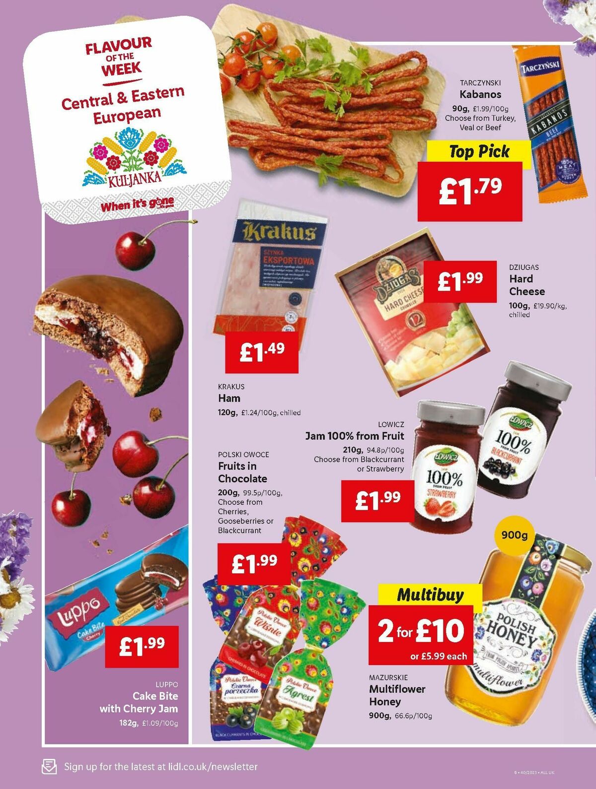 LIDL Offers from 5 October