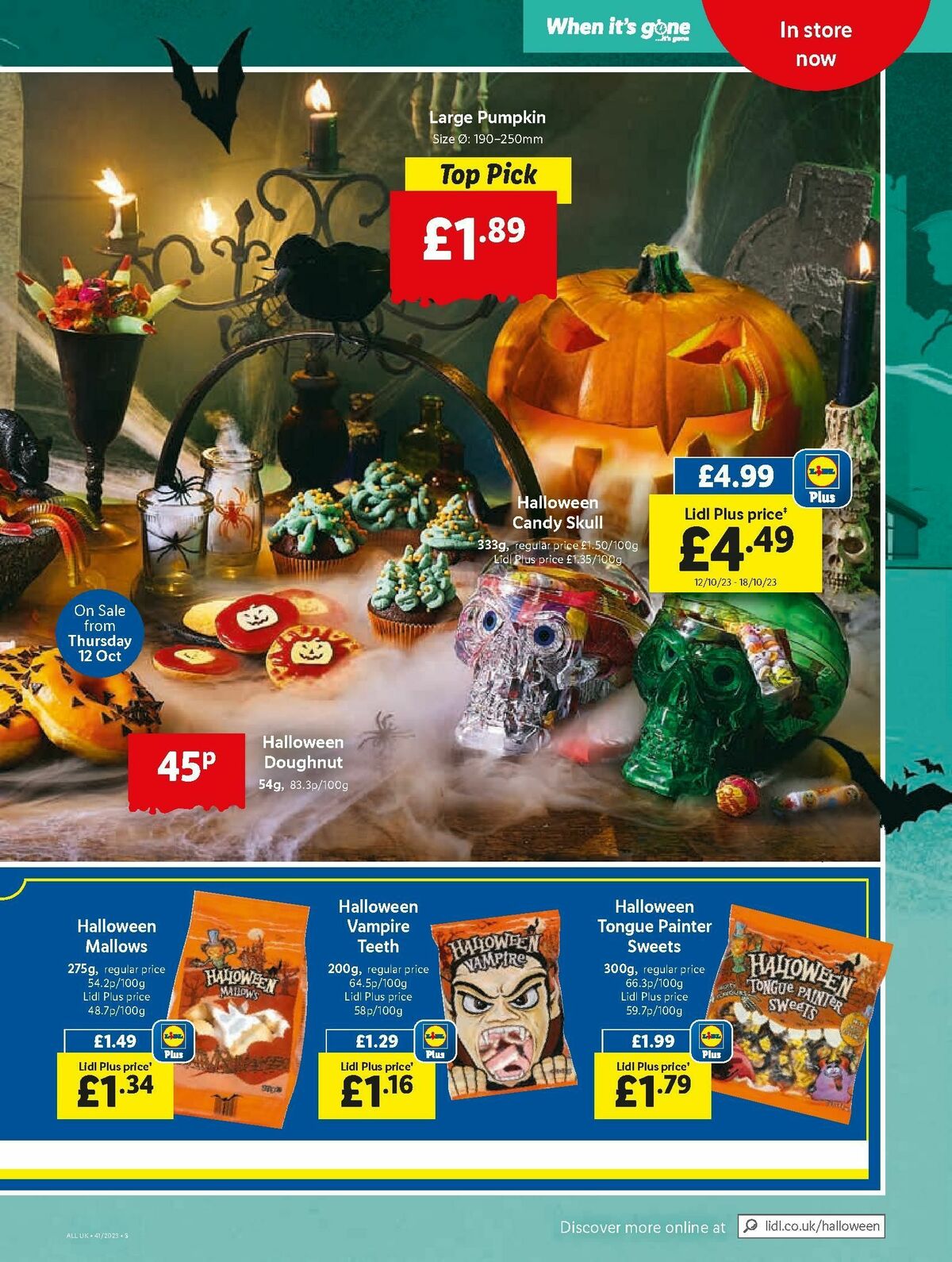 LIDL Offers from 12 October