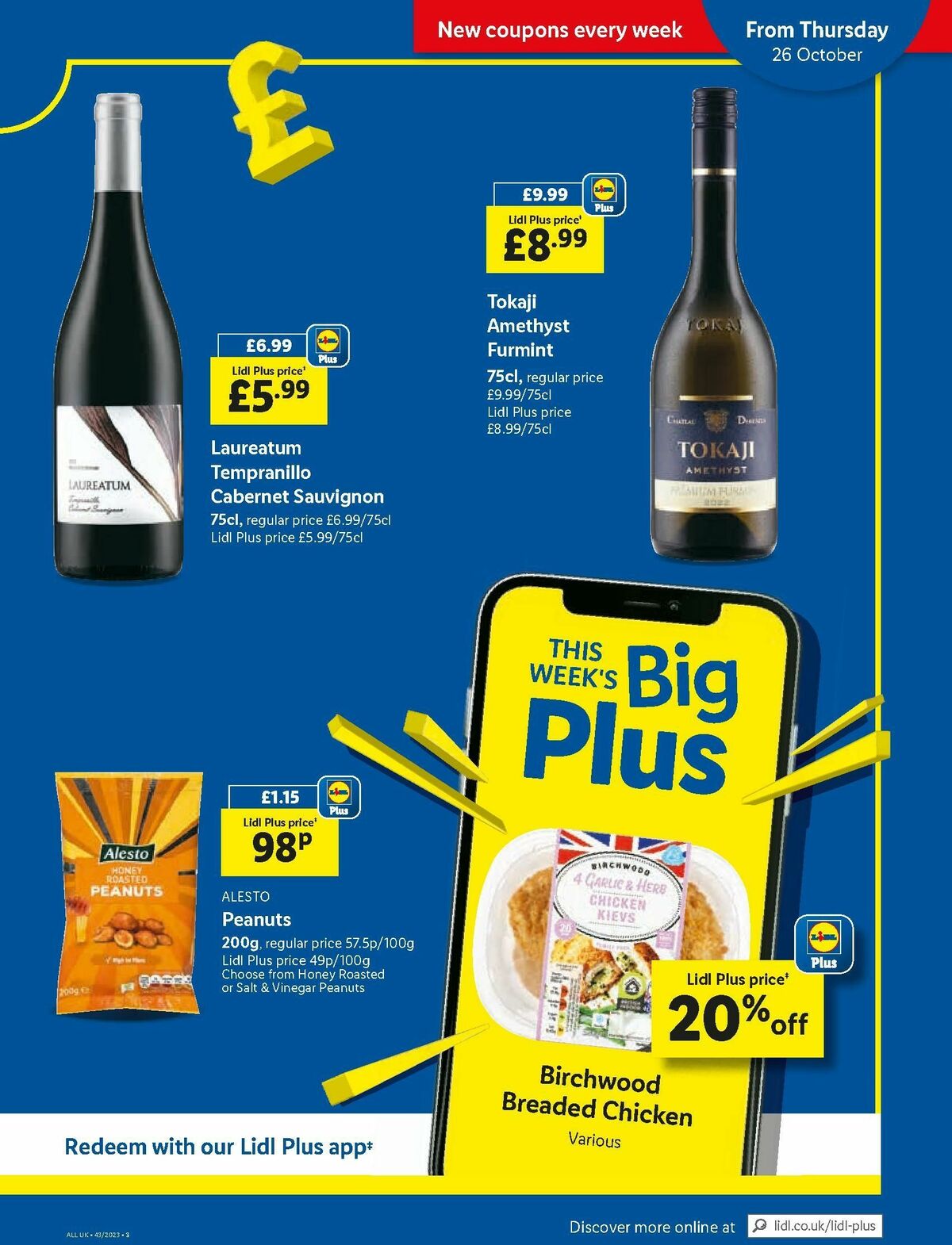 LIDL Offers from 26 October