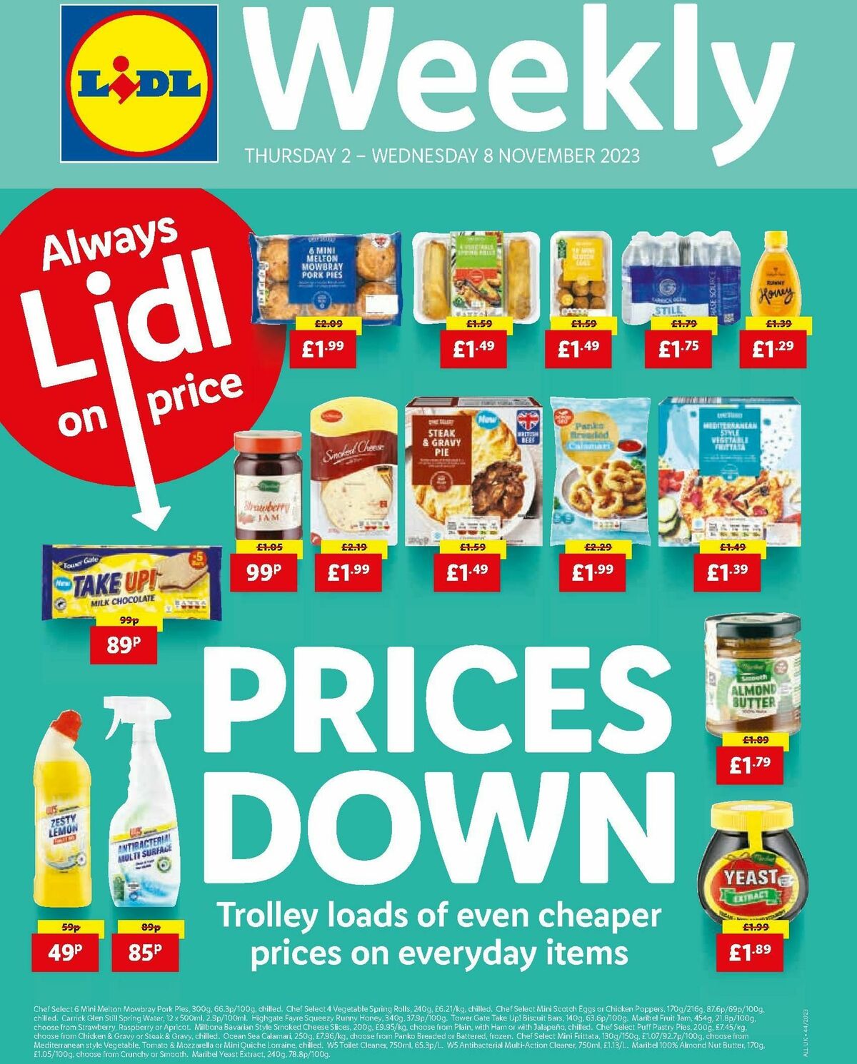 LIDL Offers from 2 November
