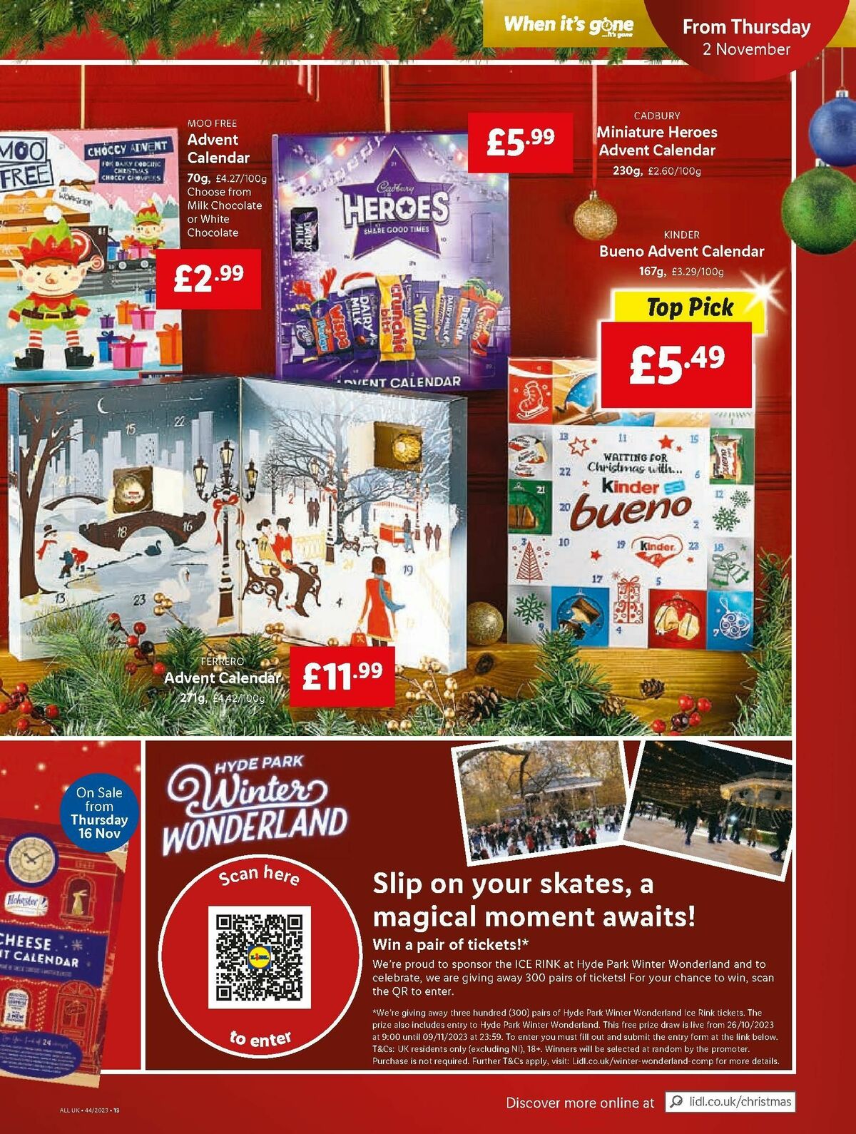 LIDL Offers from 2 November
