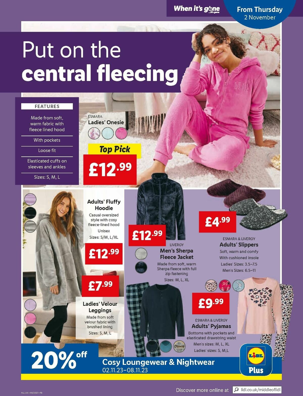 LIDL Offers from 2 November