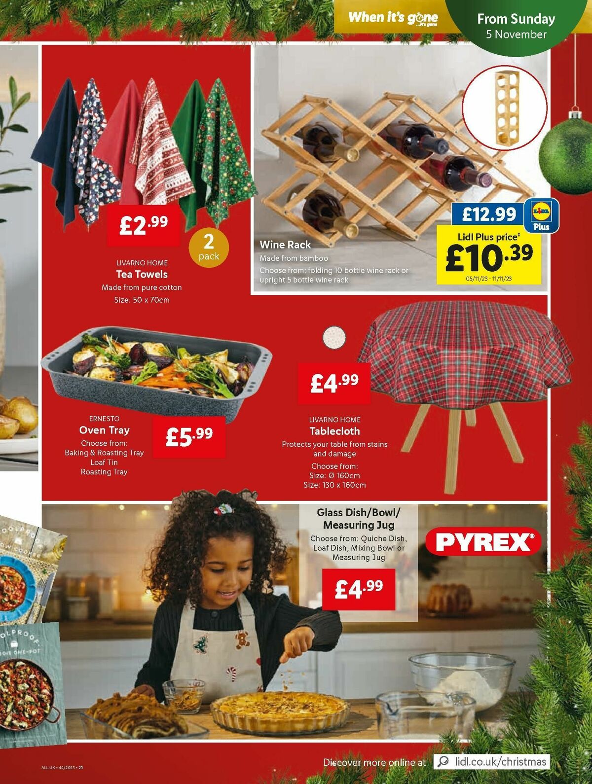 LIDL Offers from 2 November