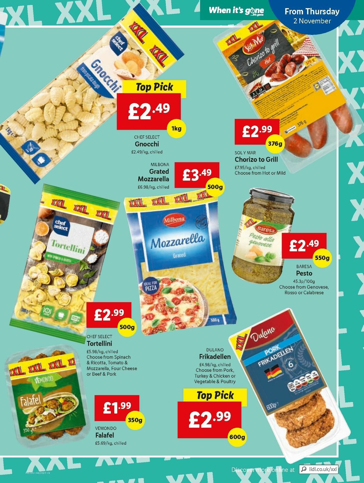 LIDL Offers from 2 November