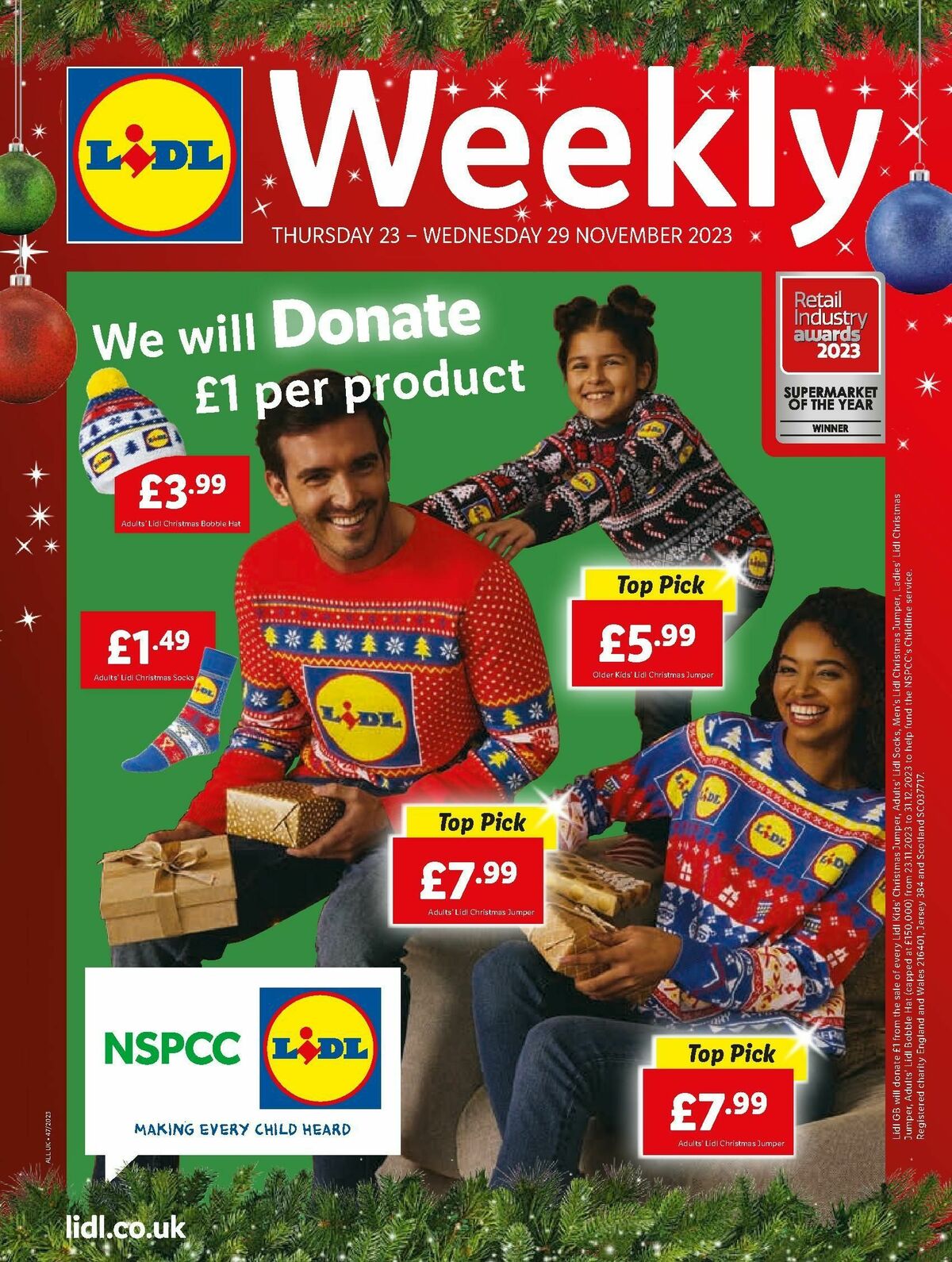 LIDL Offers from 23 November