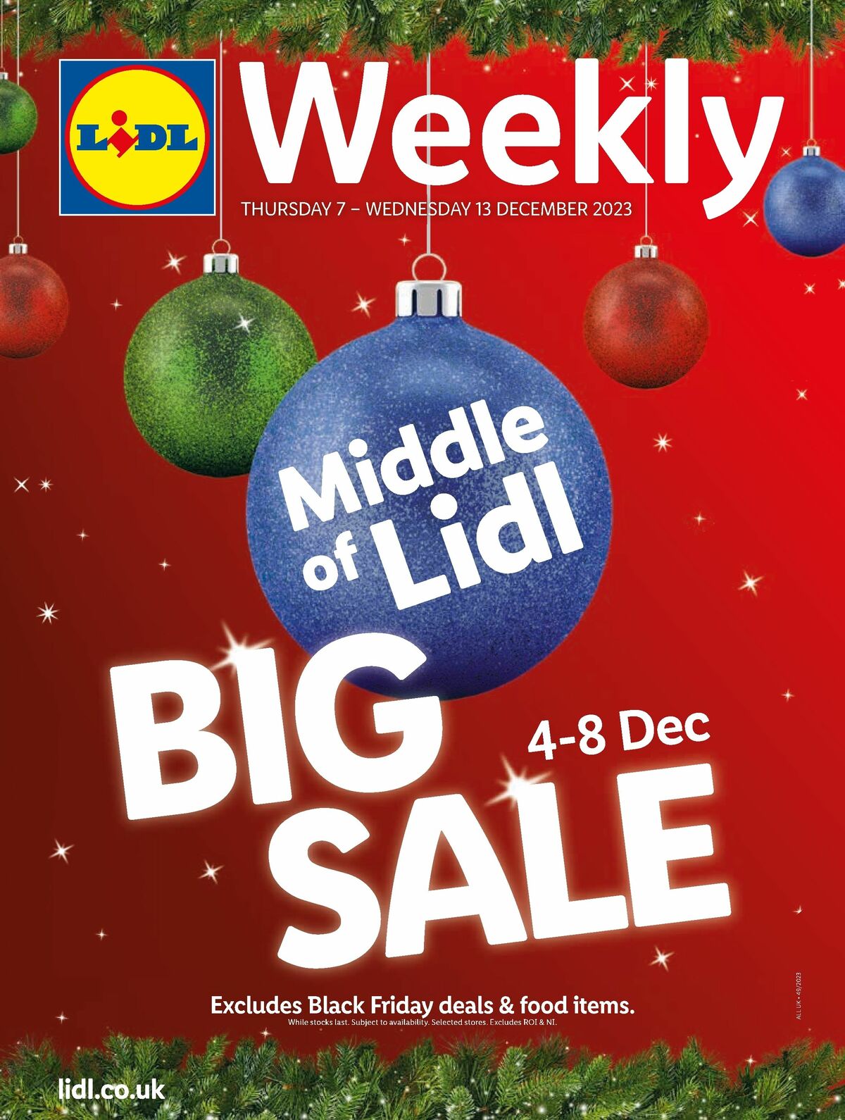 LIDL Offers from 7 December
