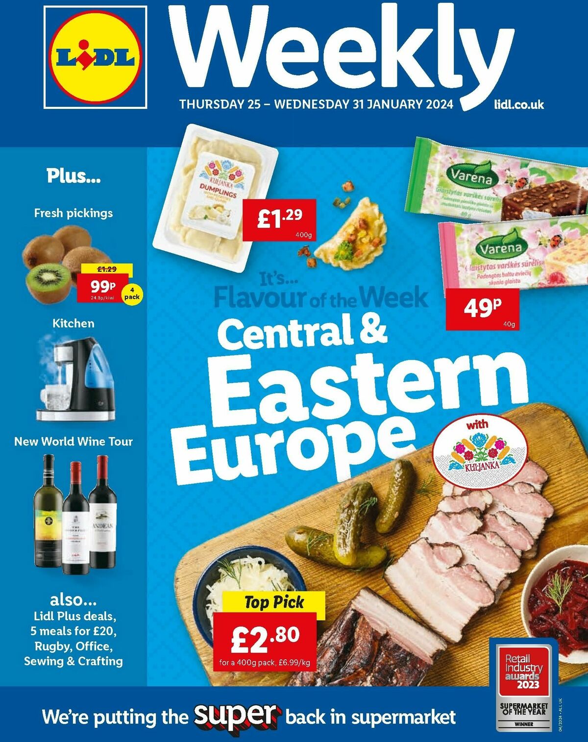 LIDL Offers from 25 January