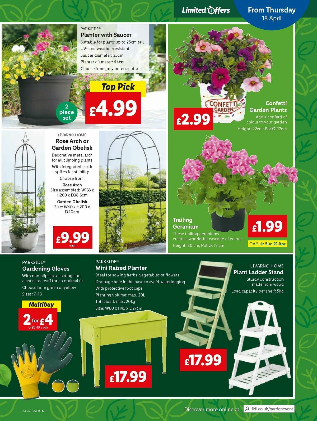 LIDL Offers from 18 April