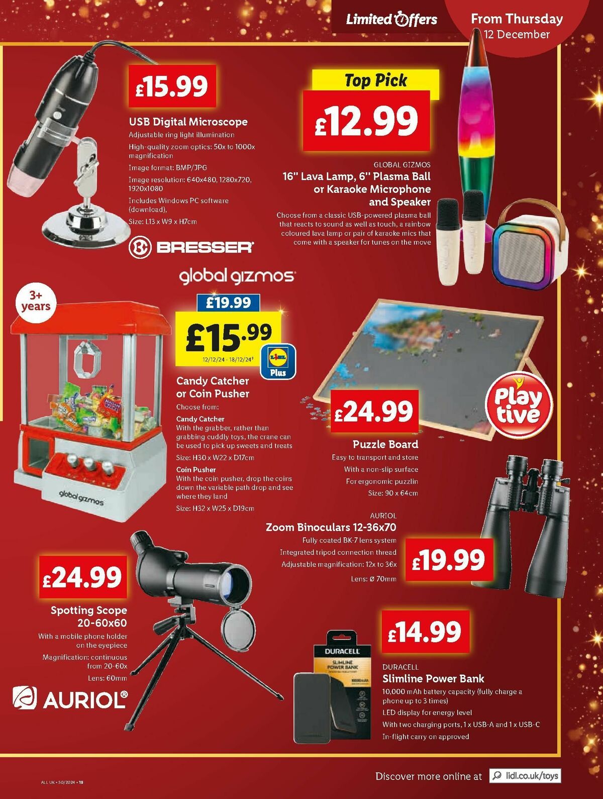 LIDL Offers from 12 December