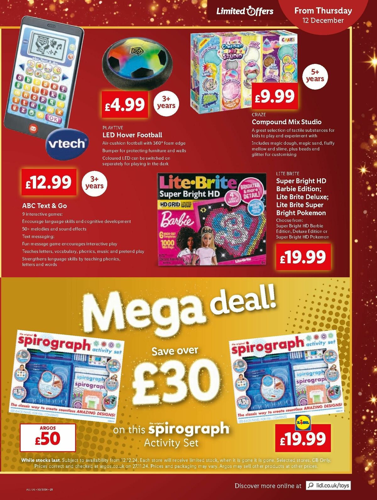 LIDL Offers from 12 December
