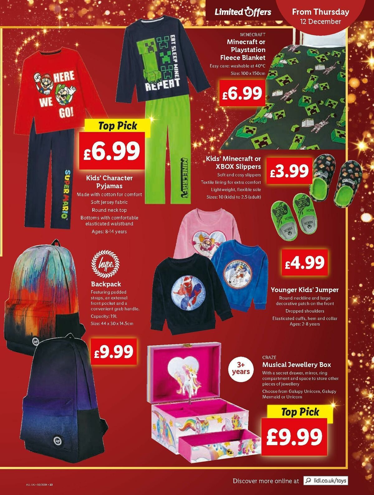 LIDL Offers from 12 December