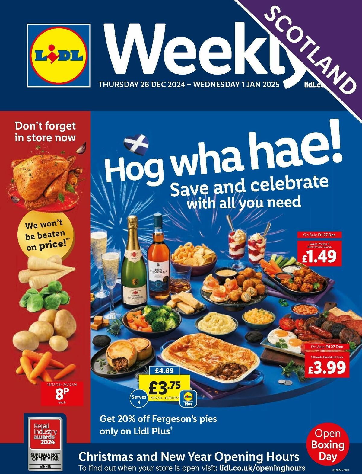 LIDL Scotland Offers from 26 December