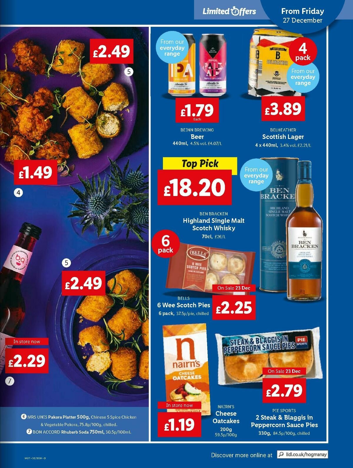 LIDL Scotland Offers from 26 December