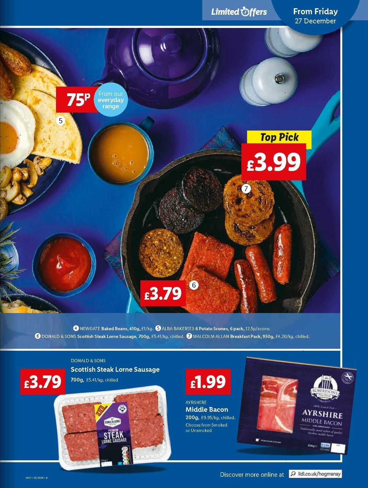 LIDL Scotland Offers from 26 December