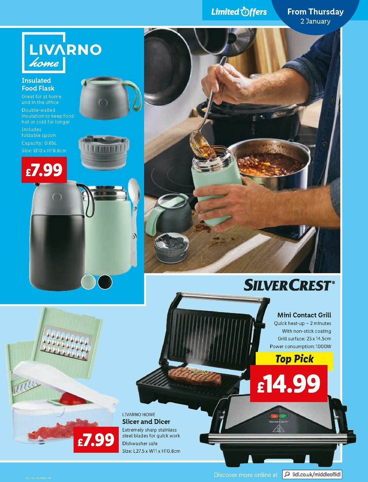 LIDL Offers from 2 January