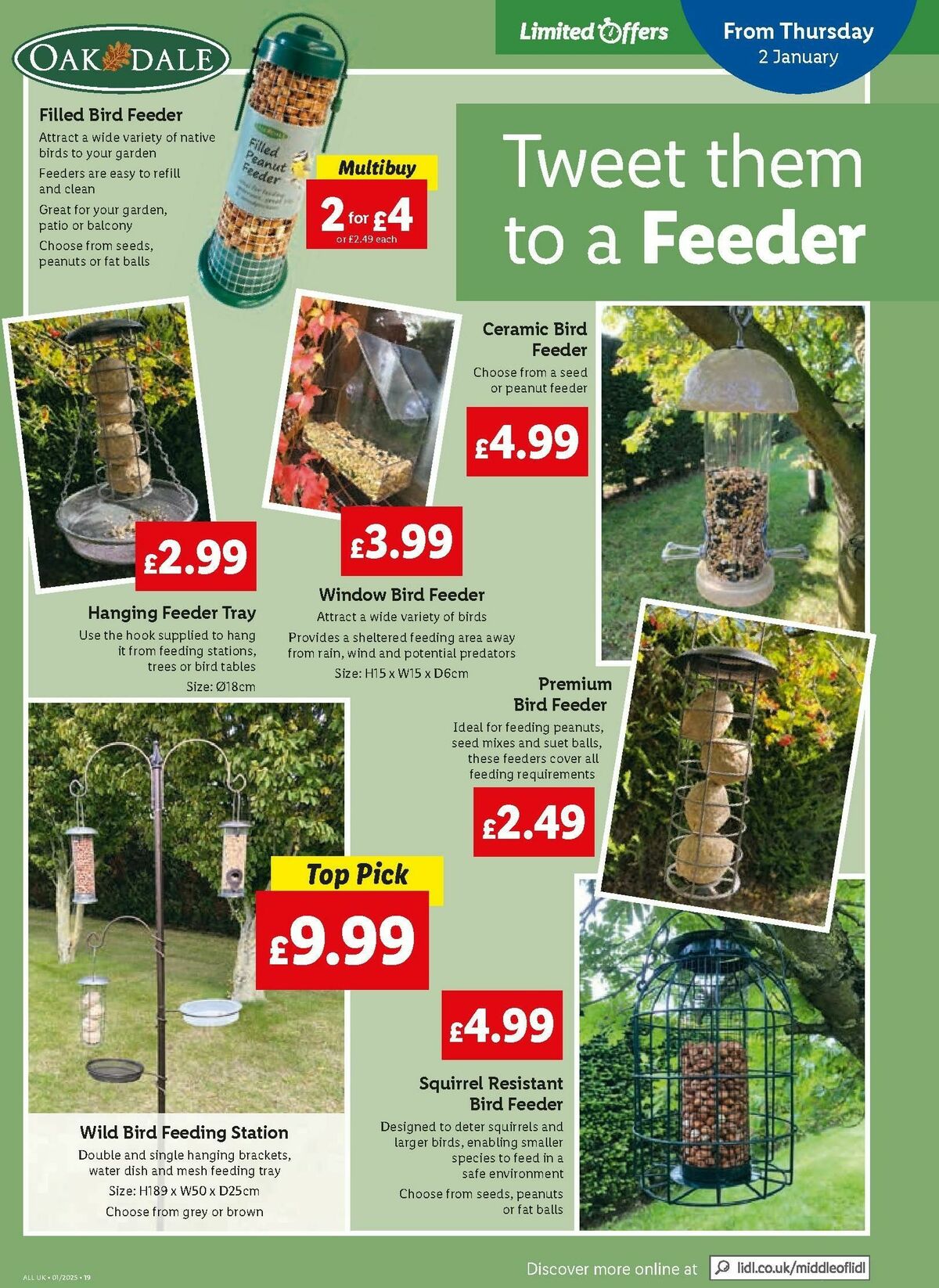 LIDL Offers from 2 January