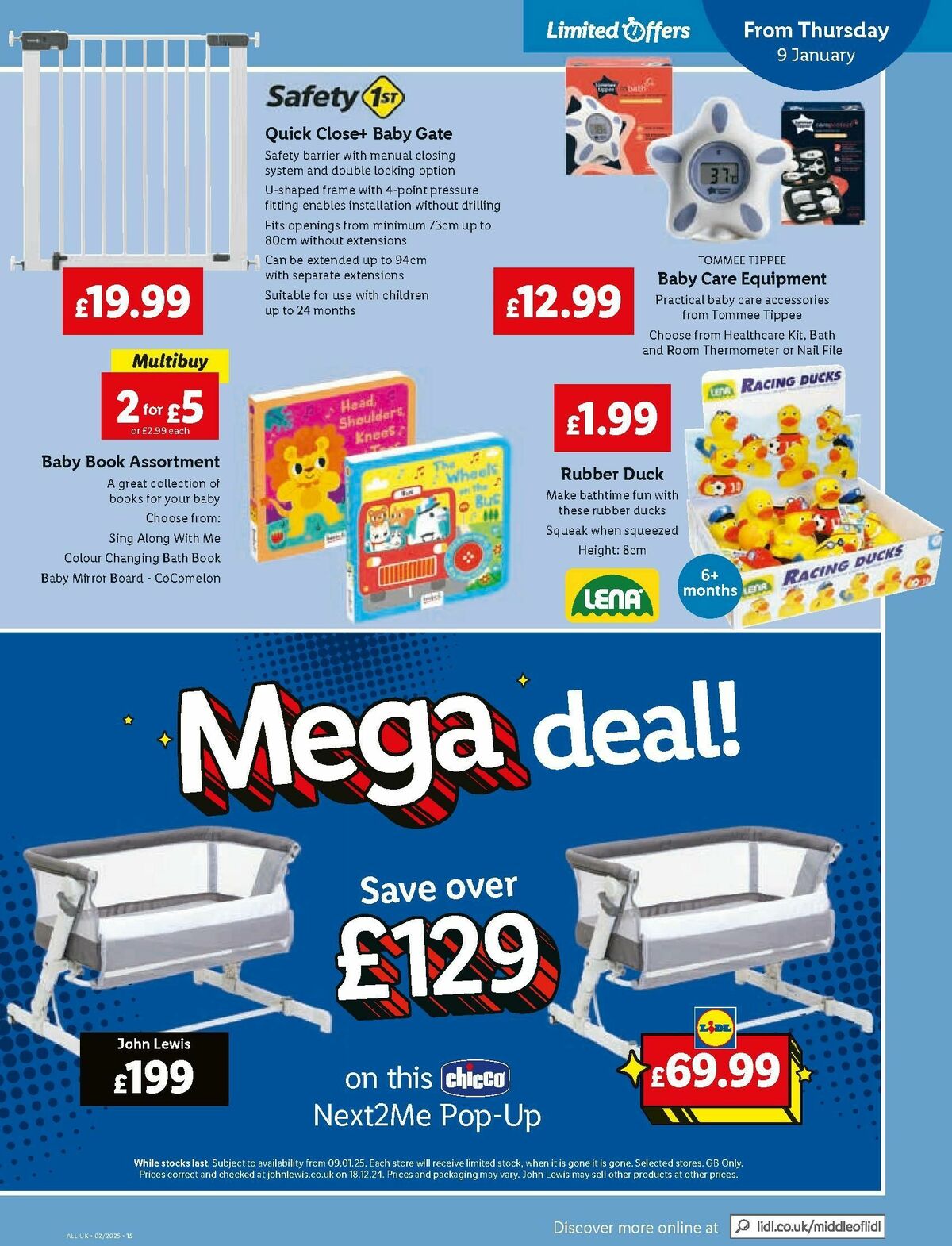 LIDL Offers from 9 January