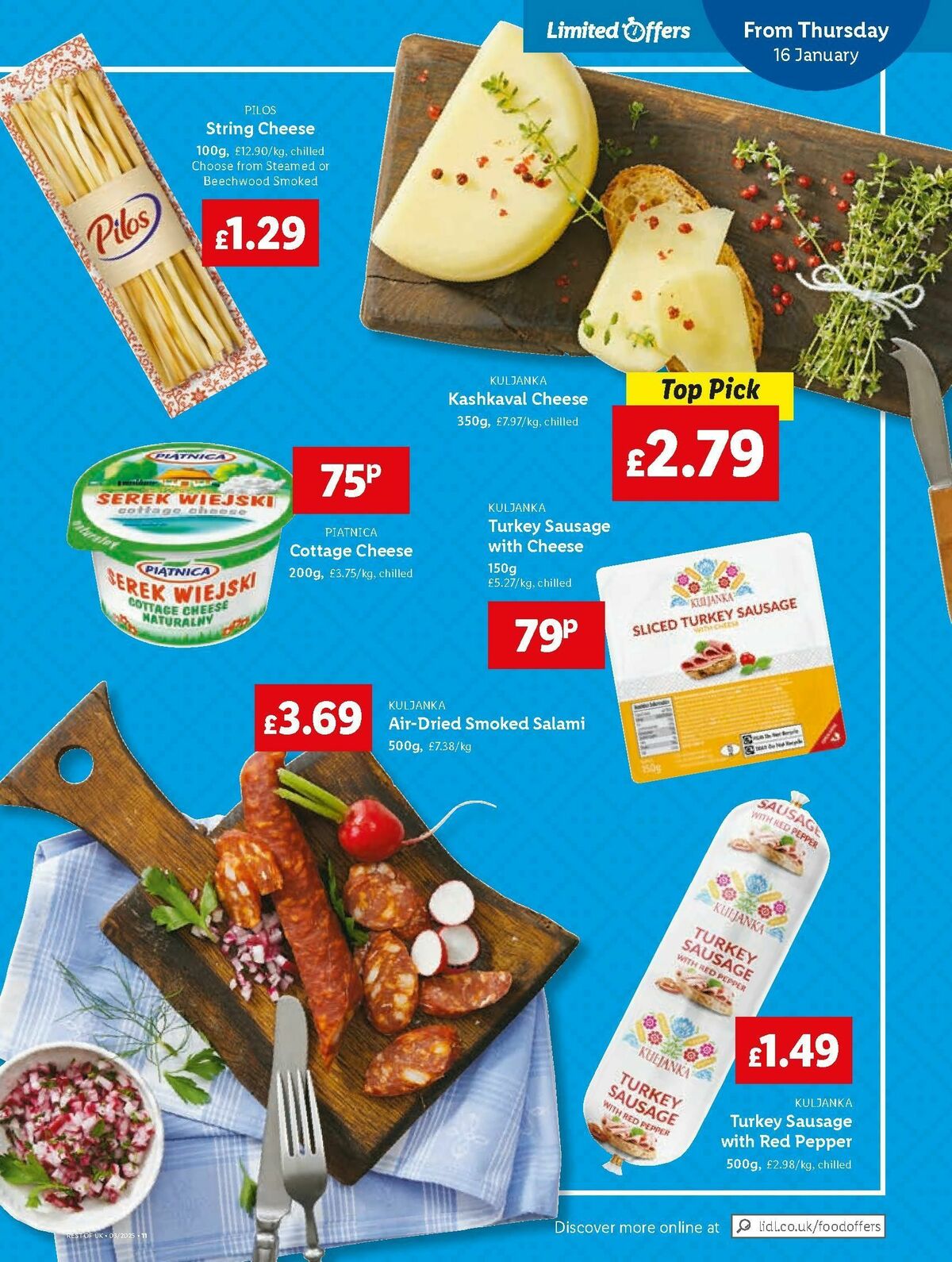 LIDL Offers from 16 January