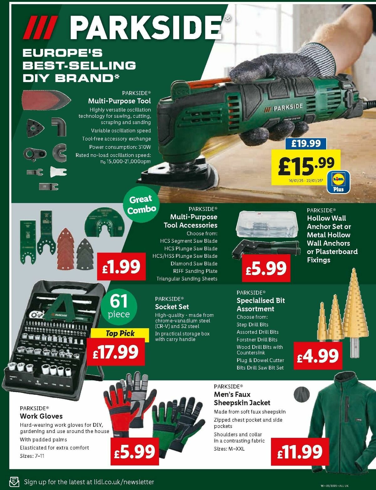 LIDL Offers from 16 January