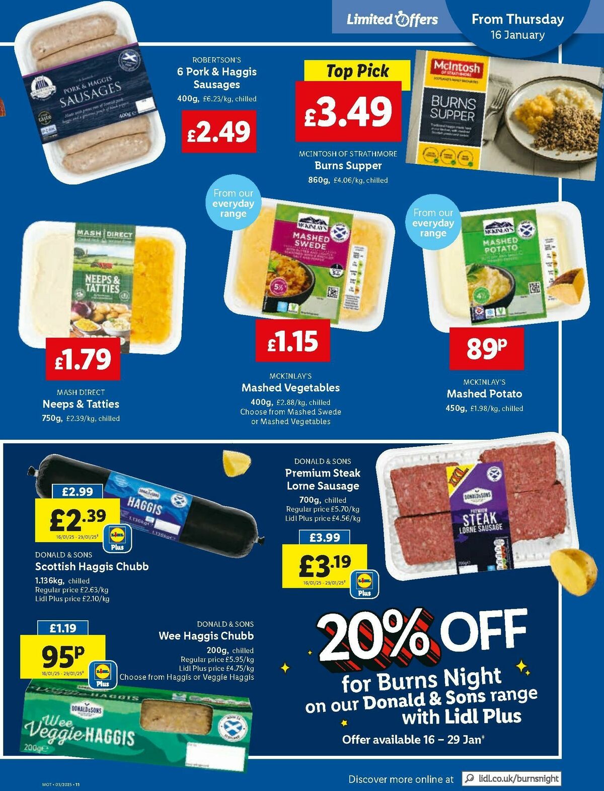 LIDL Scotland Offers from 16 January