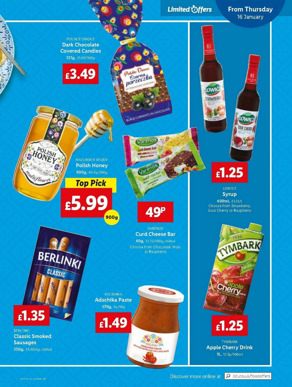 LIDL Wales Offers from 16 January
