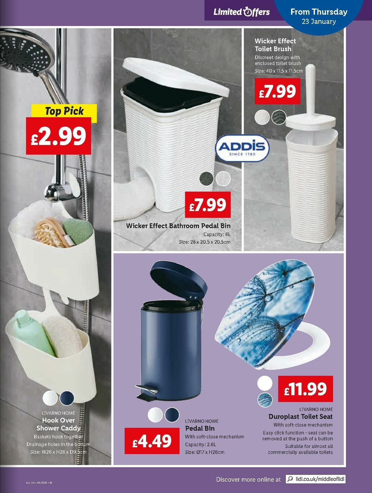 LIDL Offers from 23 January