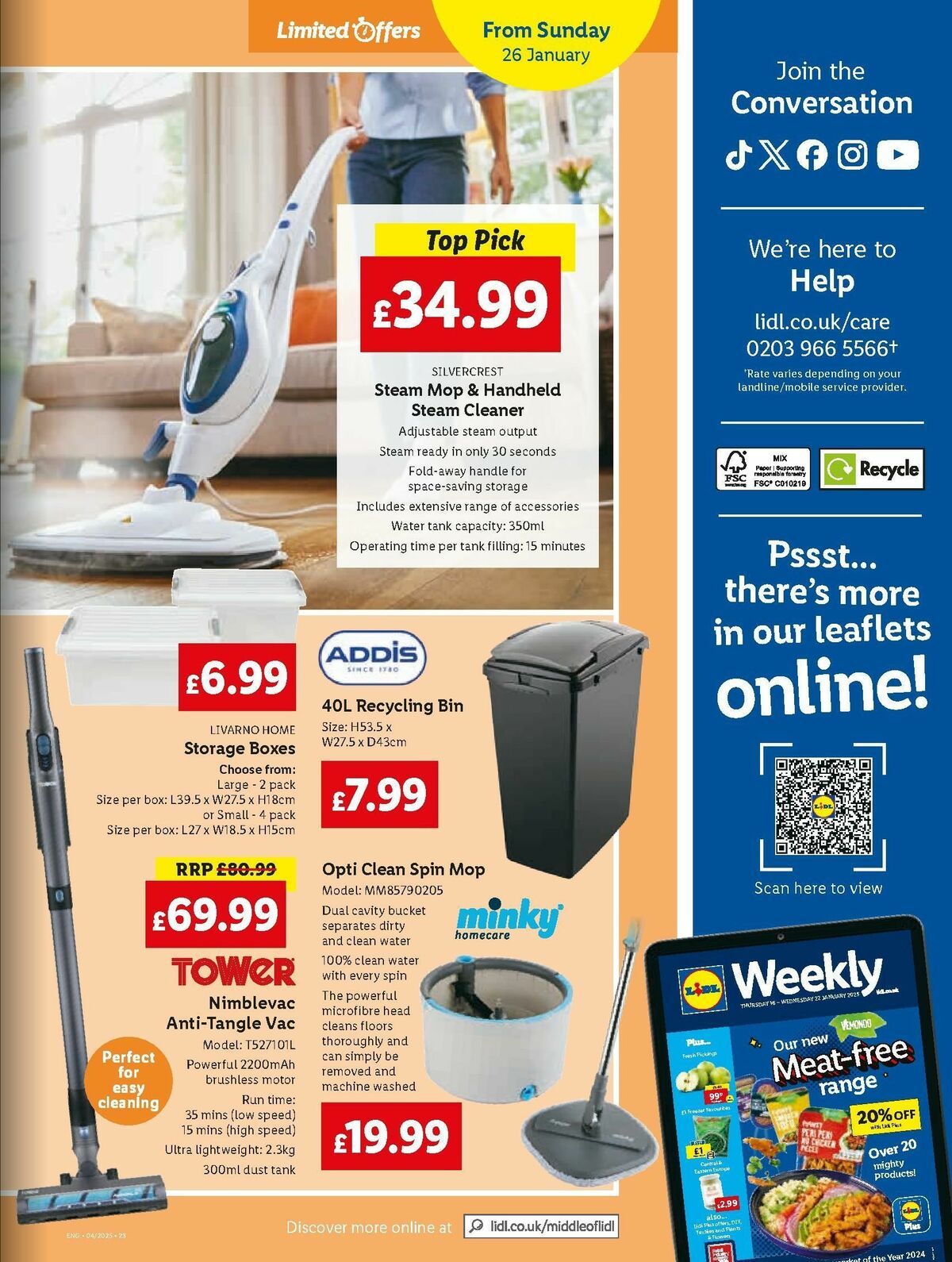 LIDL Offers from 23 January