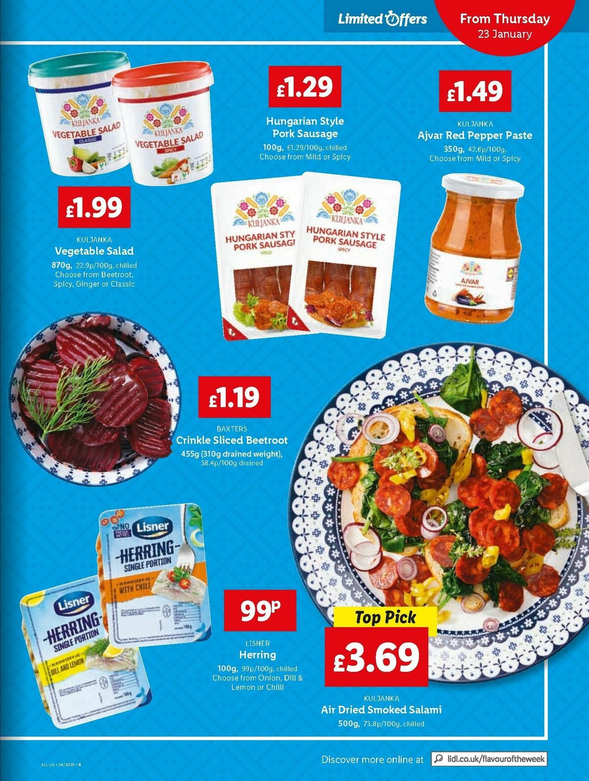 LIDL Scotland Offers from 23 January