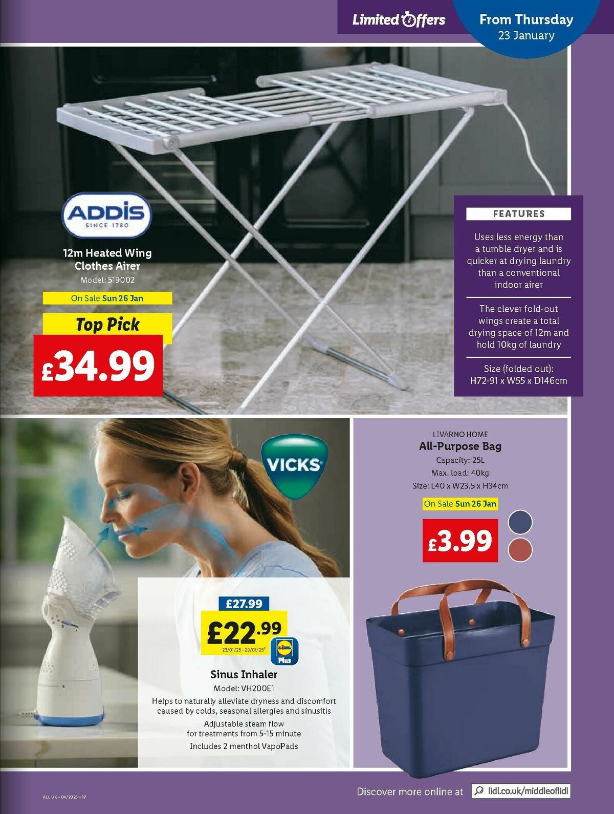 LIDL Scotland Offers from 23 January