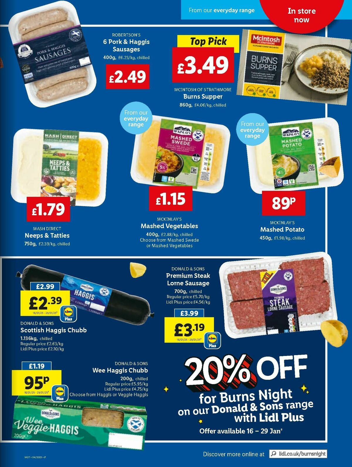 LIDL Scotland Offers from 23 January