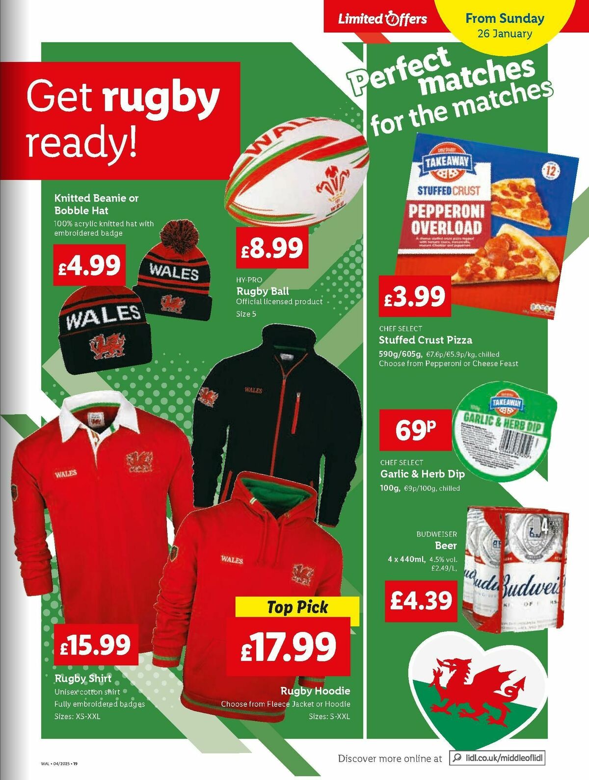 LIDL Wales Offers from 23 January
