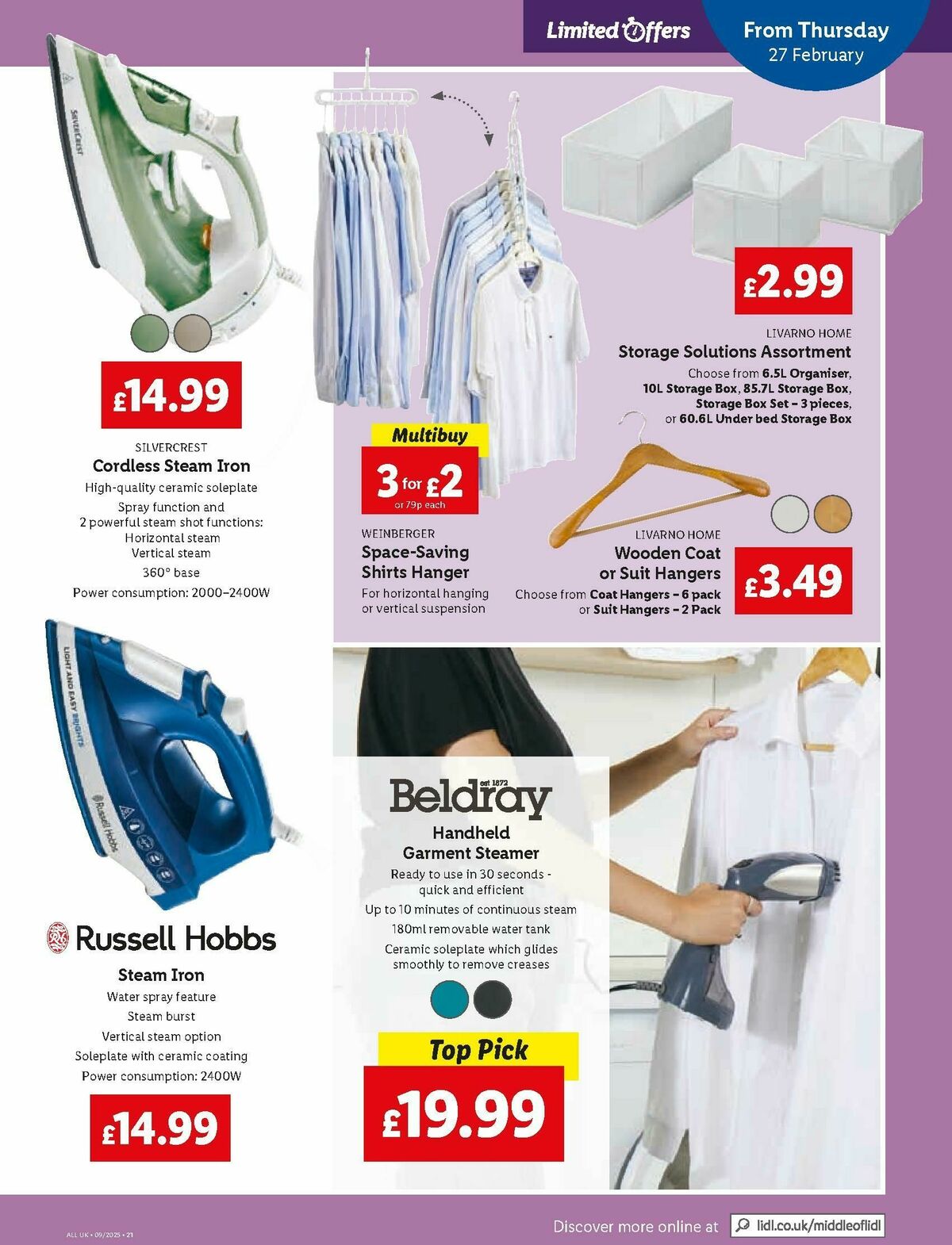 LIDL Scotland Offers from 27 February