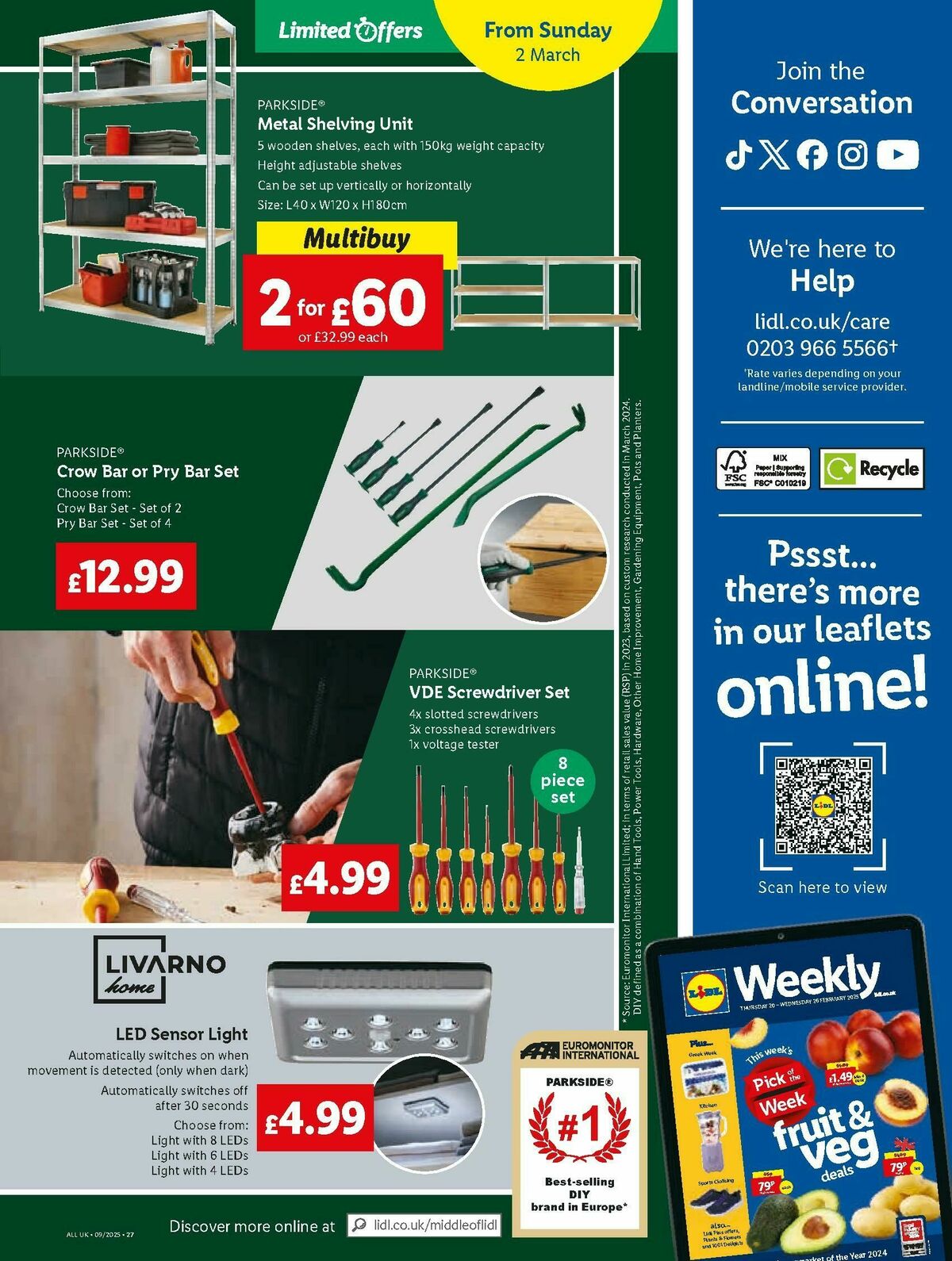 LIDL Scotland Offers from 27 February
