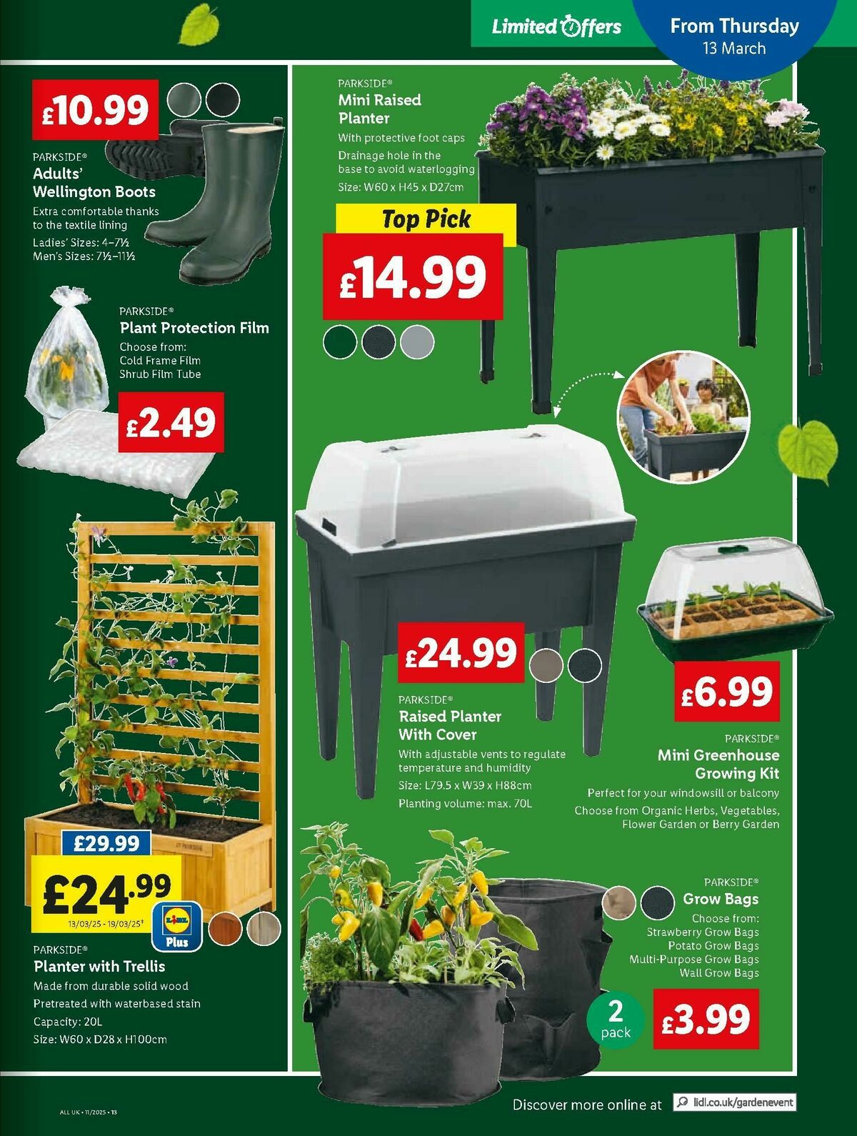 LIDL Wales Offers from 13 March