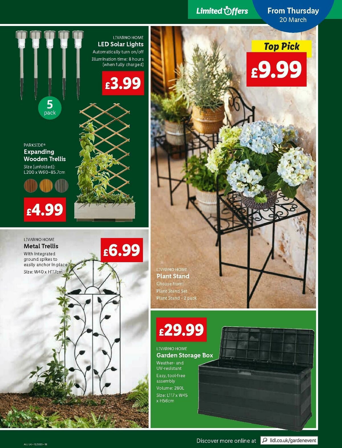 LIDL Scotland Offers from 20 March