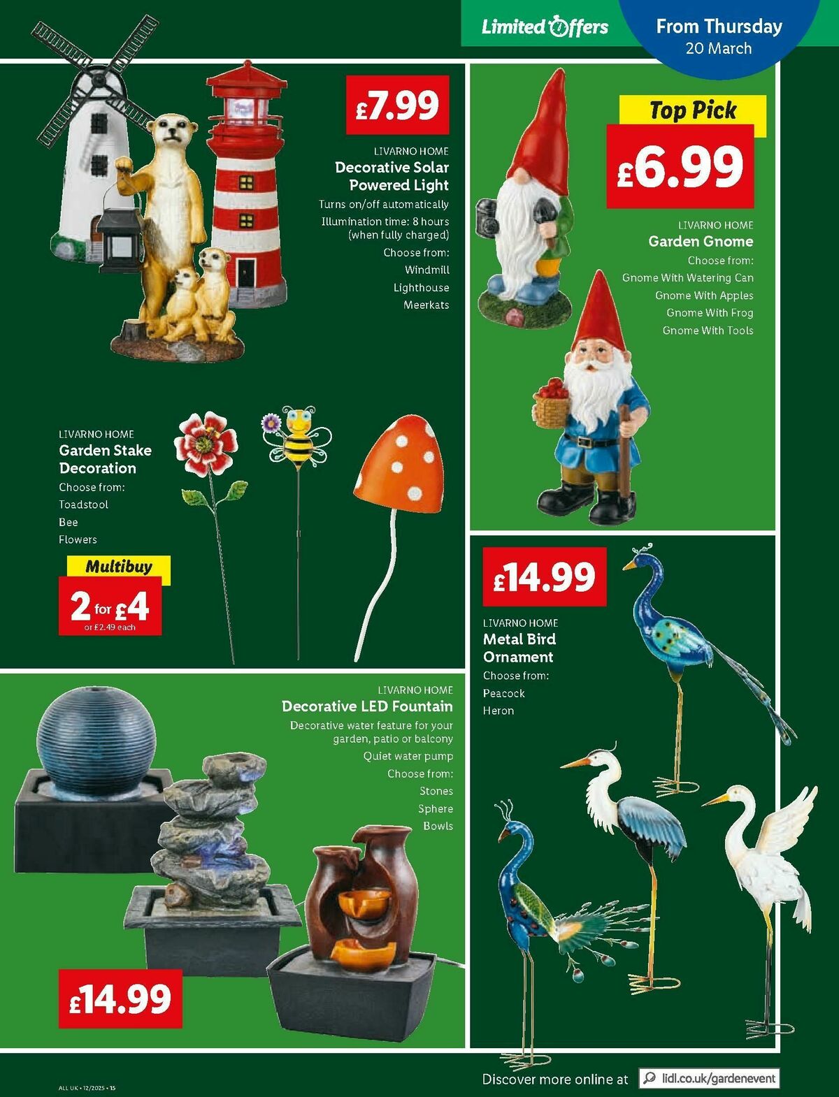 LIDL Scotland Offers from 20 March