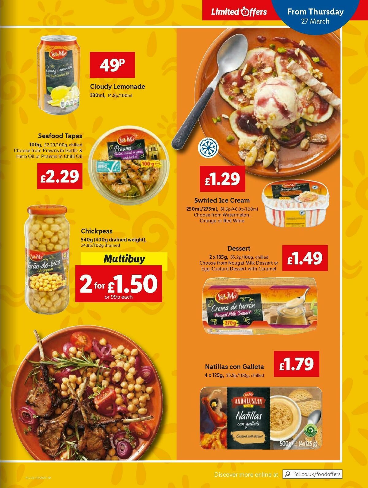 LIDL Scotland Offers from 27 March