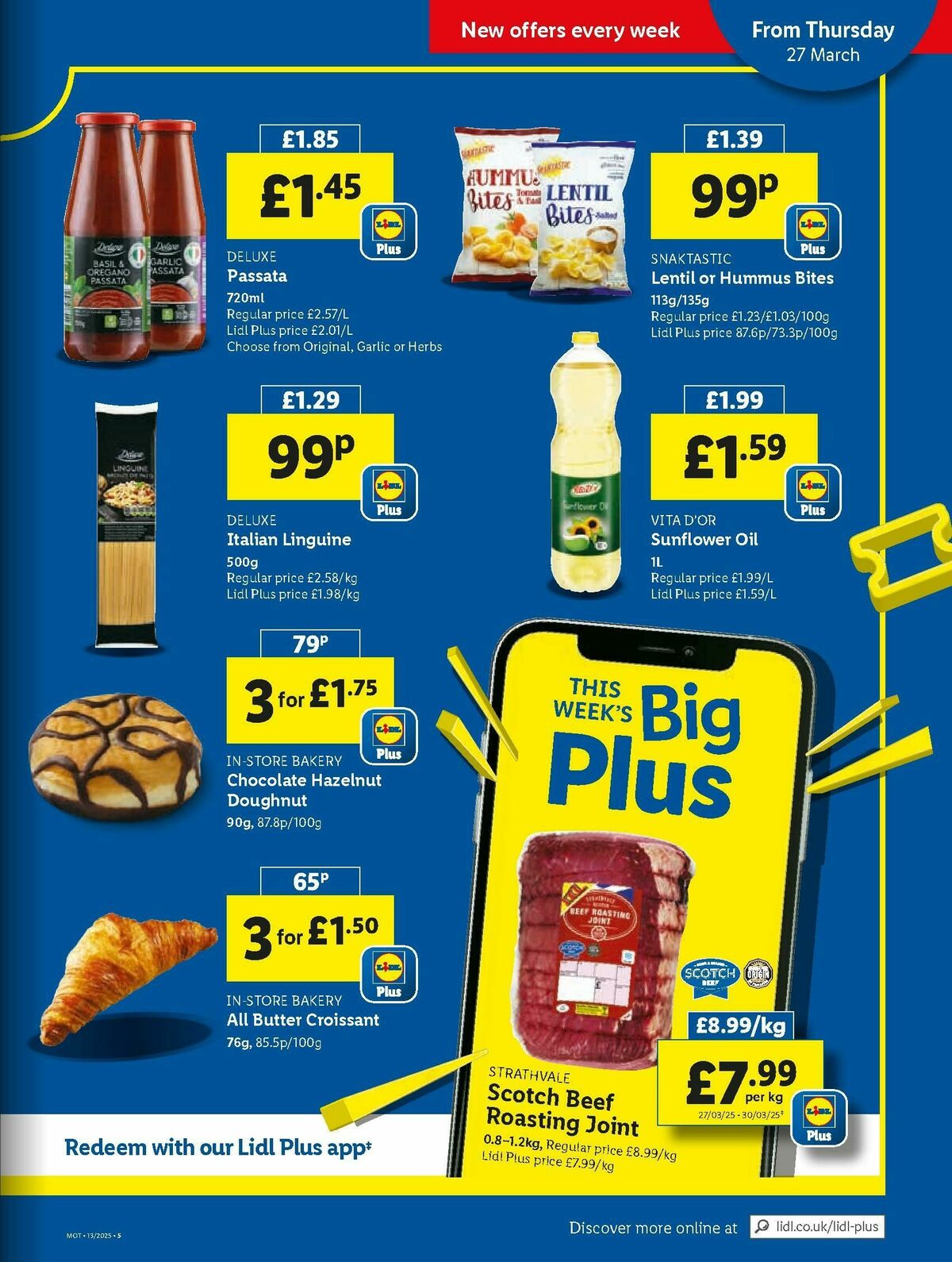 LIDL Scotland Offers from 27 March