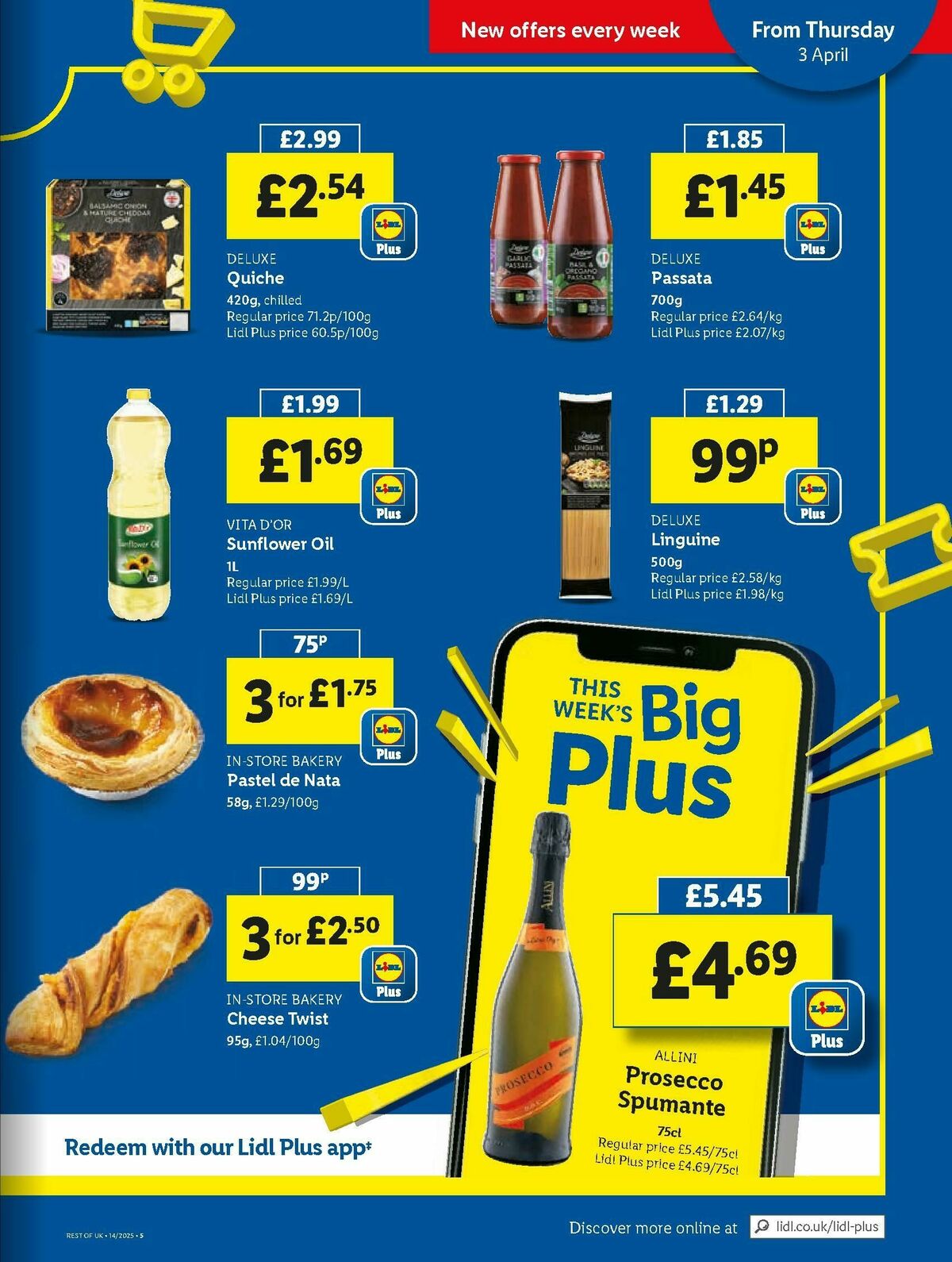 LIDL Offers from 3 April