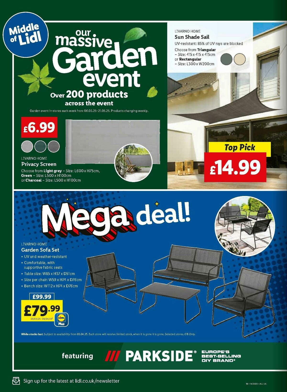 LIDL Wales Offers from 3 April