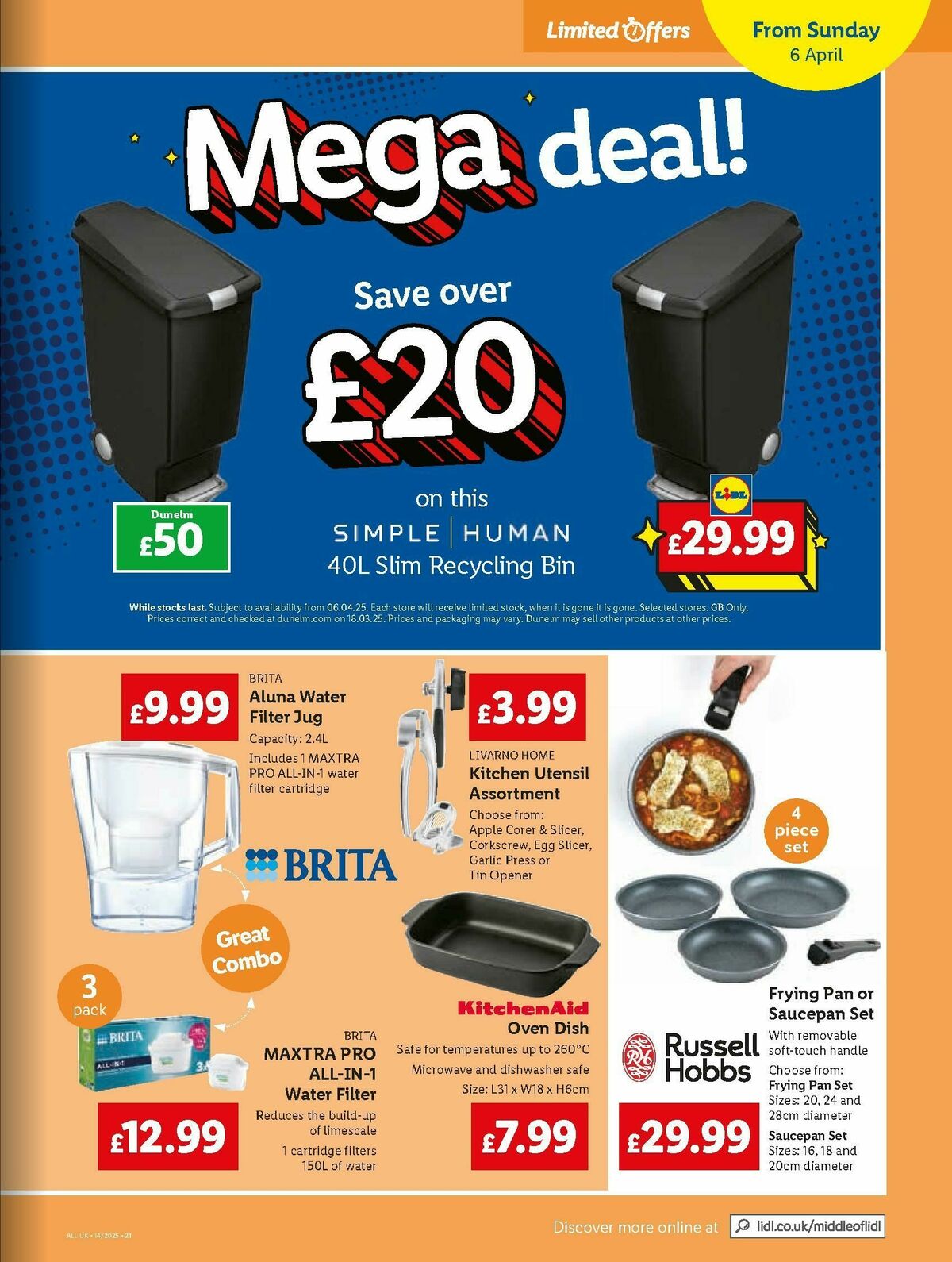 LIDL Wales Offers from 3 April