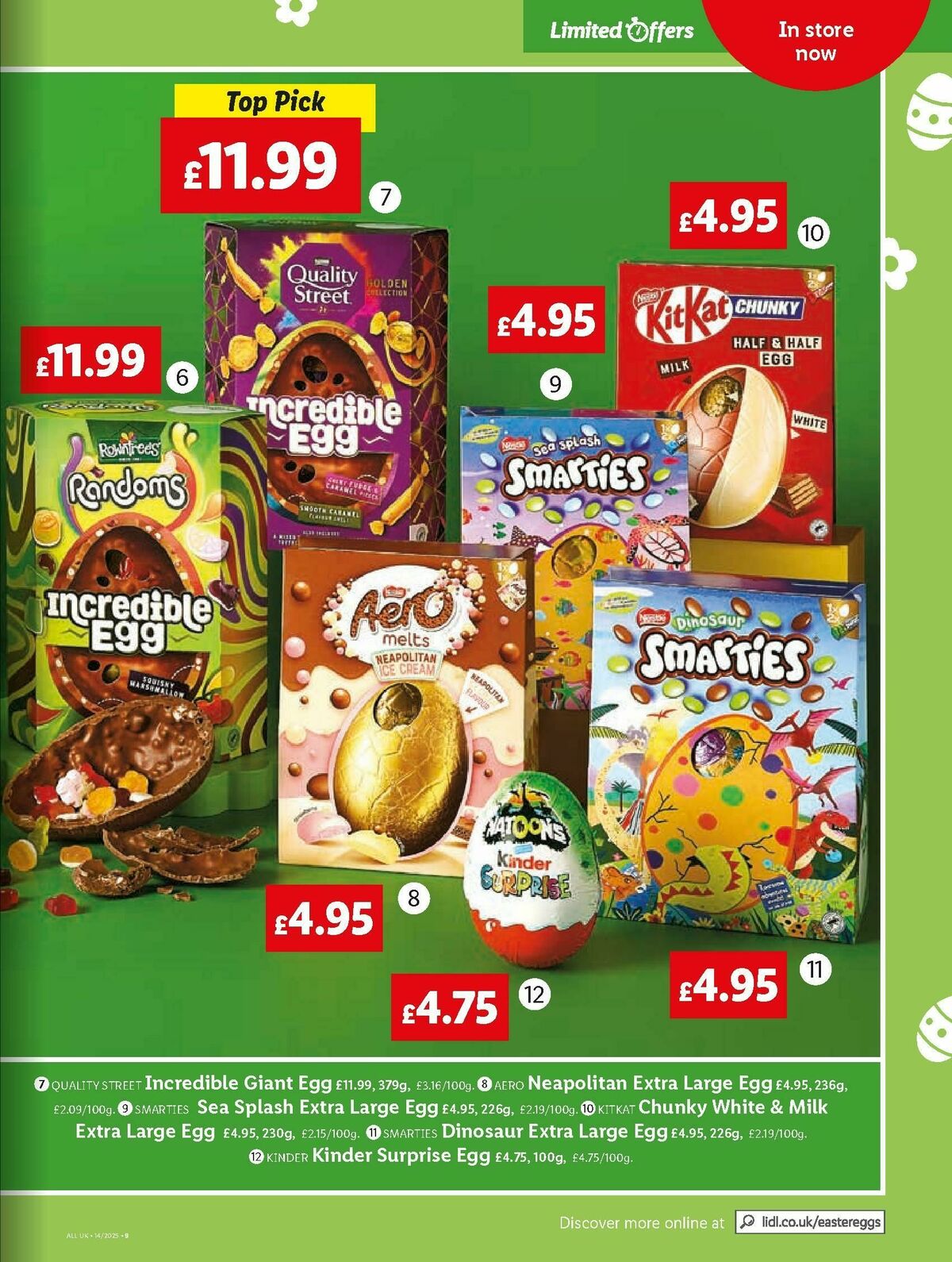 LIDL Wales Offers from 3 April