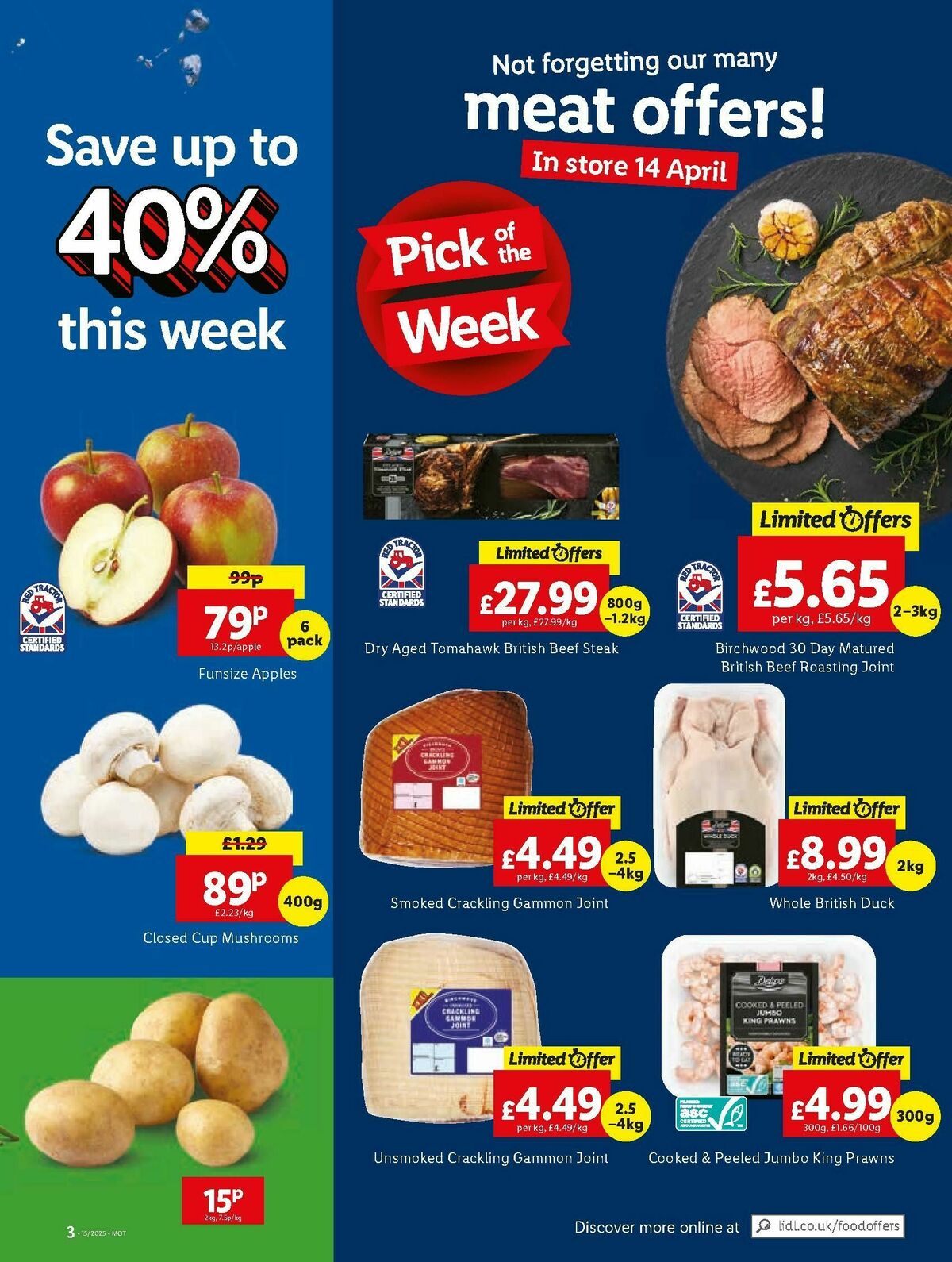 LIDL Scotland Offers from 10 April