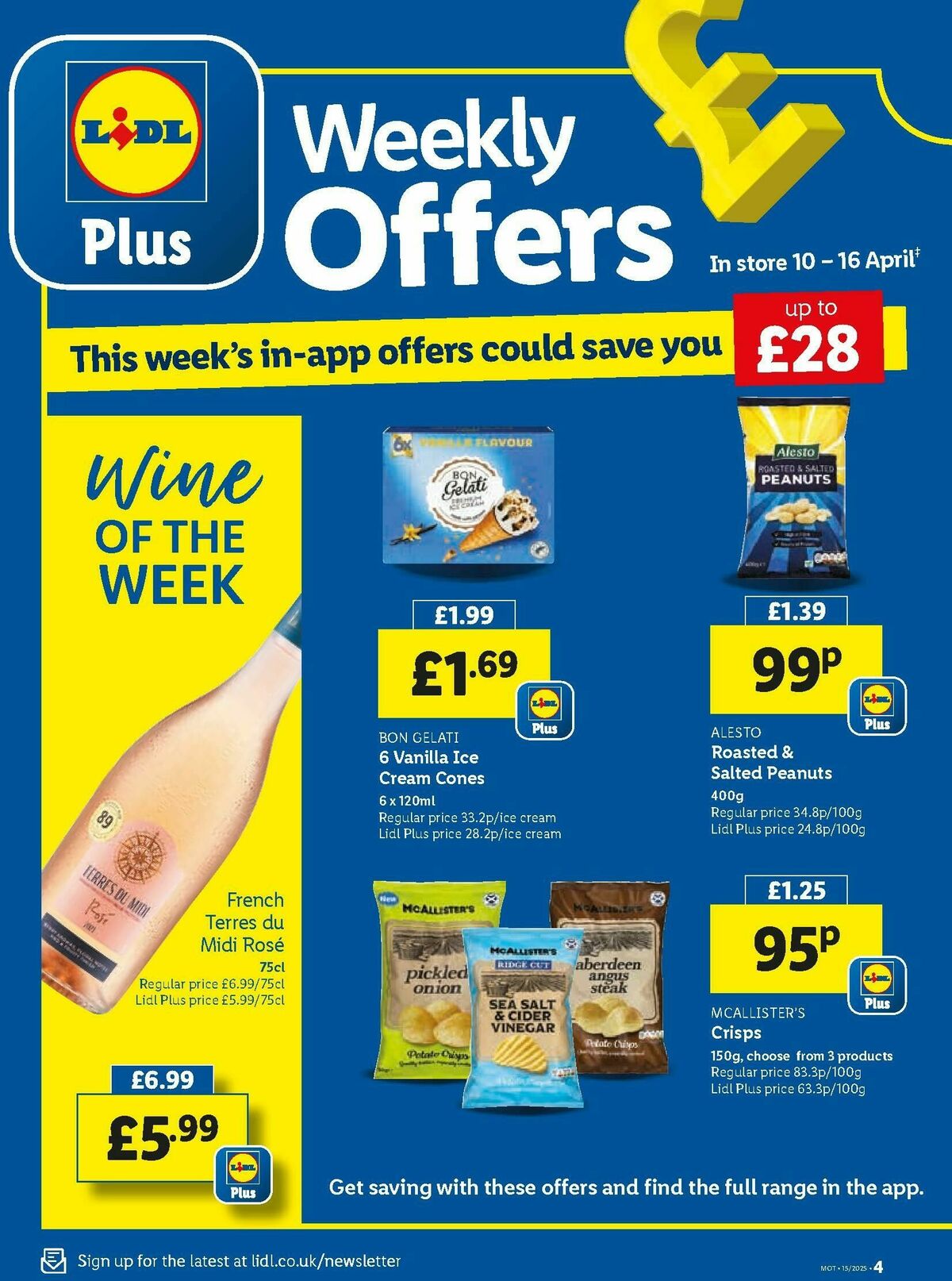 LIDL Scotland Offers from 10 April