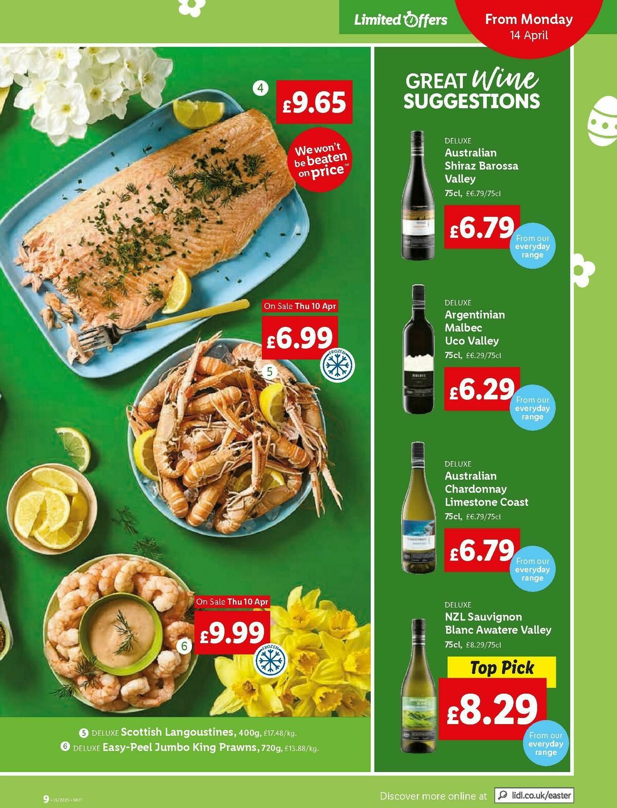 LIDL Scotland Offers from 10 April