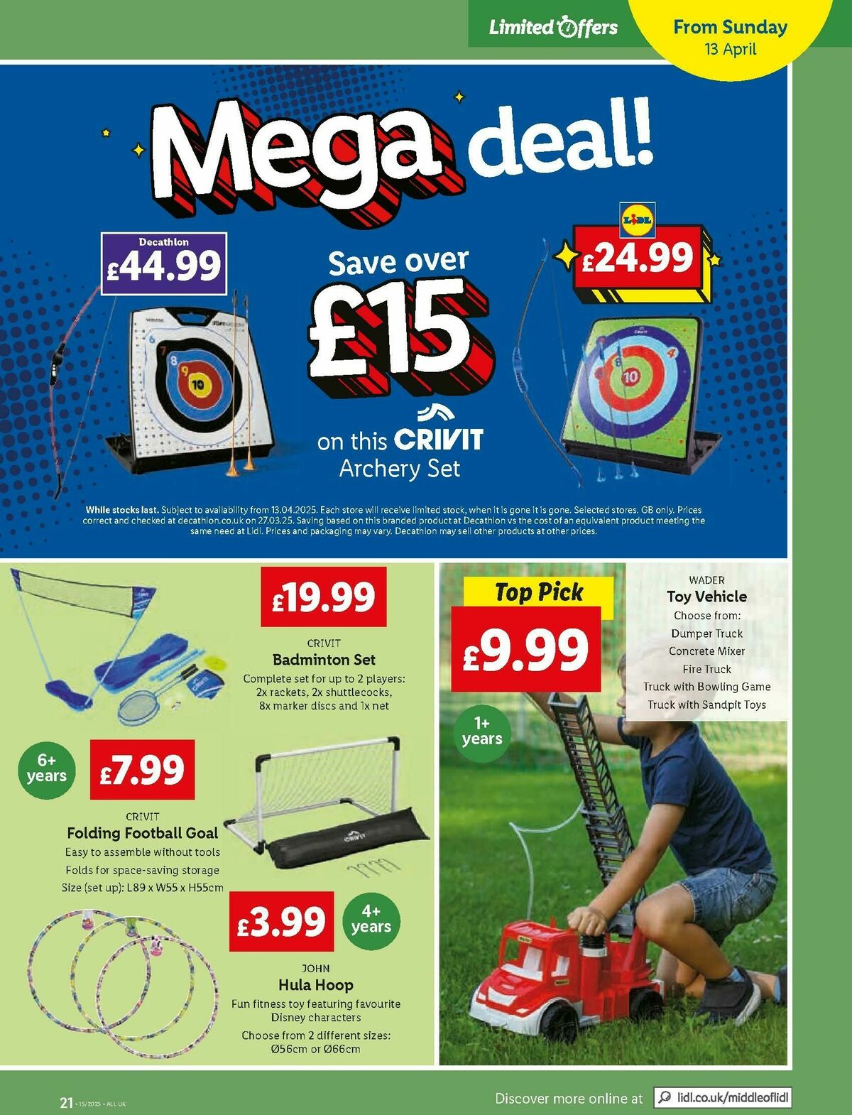 LIDL Wales Offers from 10 April