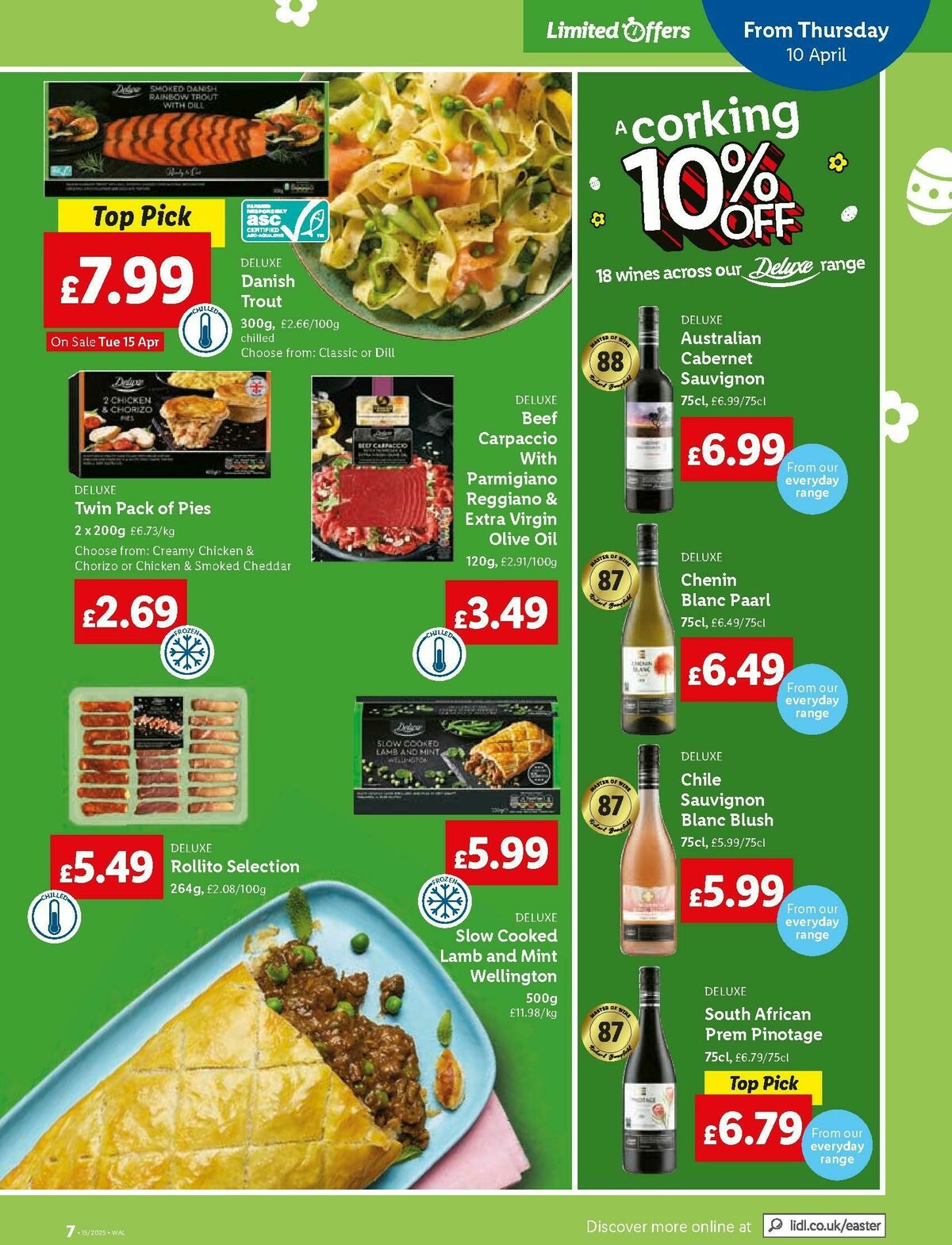 LIDL Wales Offers from 10 April